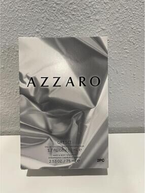 Azzaro Chrome Gift Set 2 Piece Eau de Toilette and Shower G
